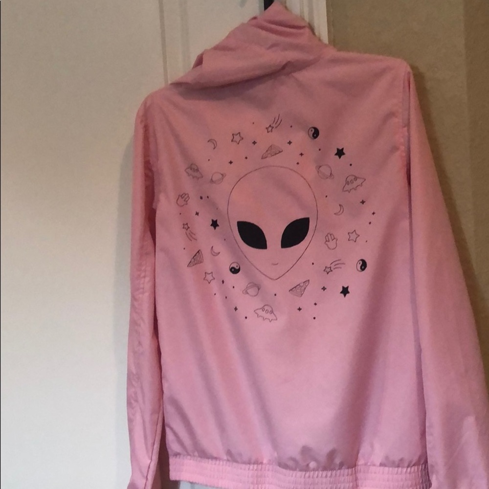 Pink windbreaker - Picture 2 of 2